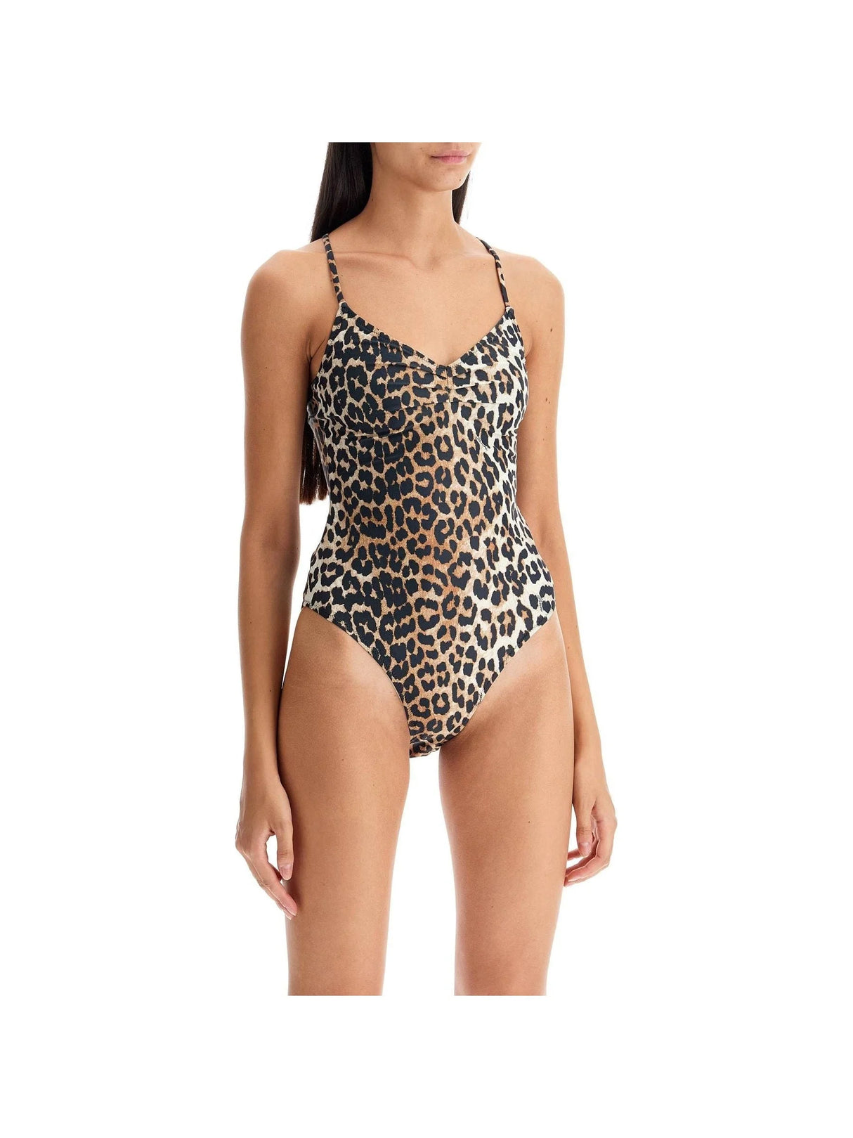 One-piece Leopard Print Swimsuit