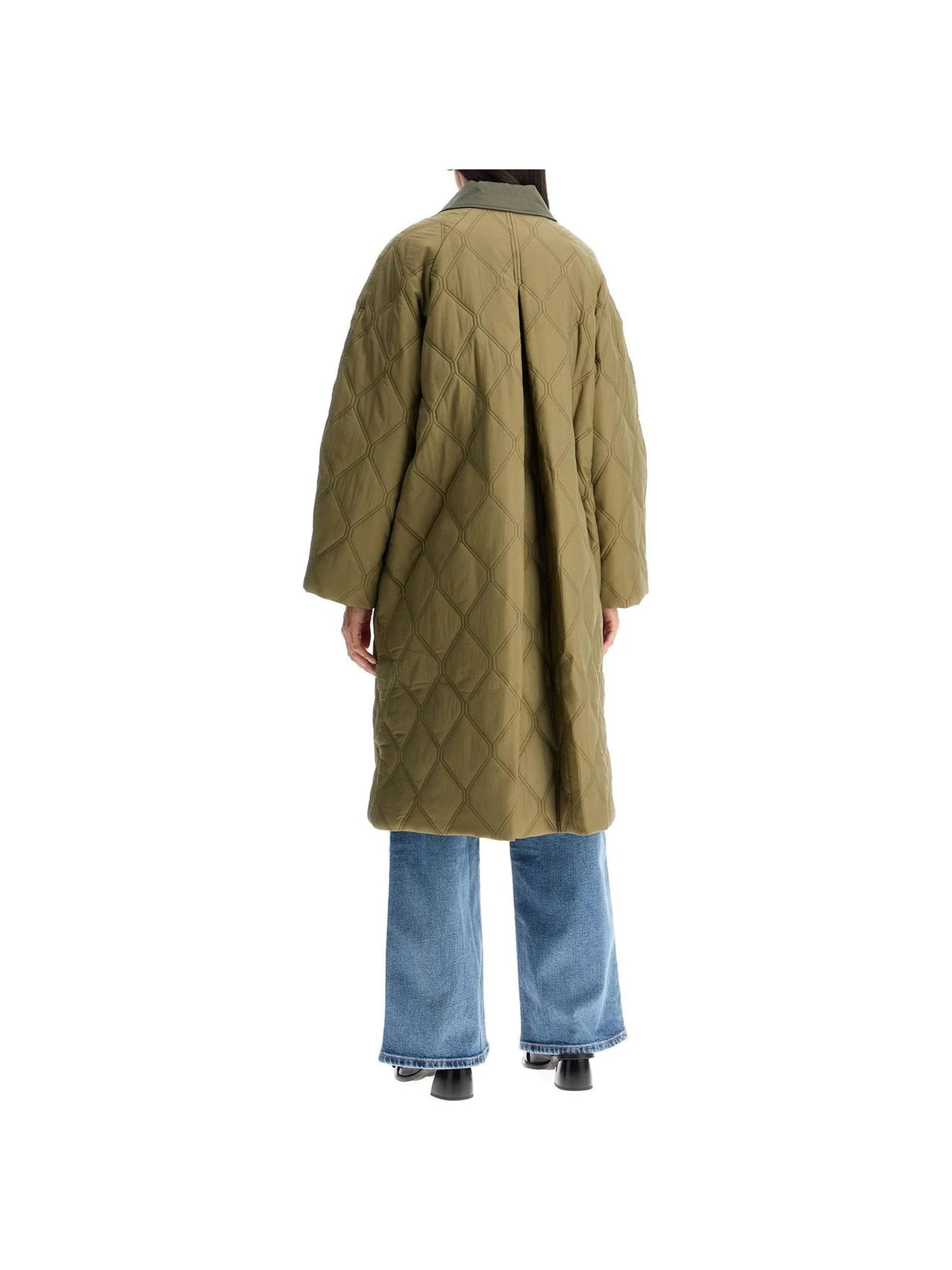 Quilted Long Padded Coat-GANNI-JOHN JULIA