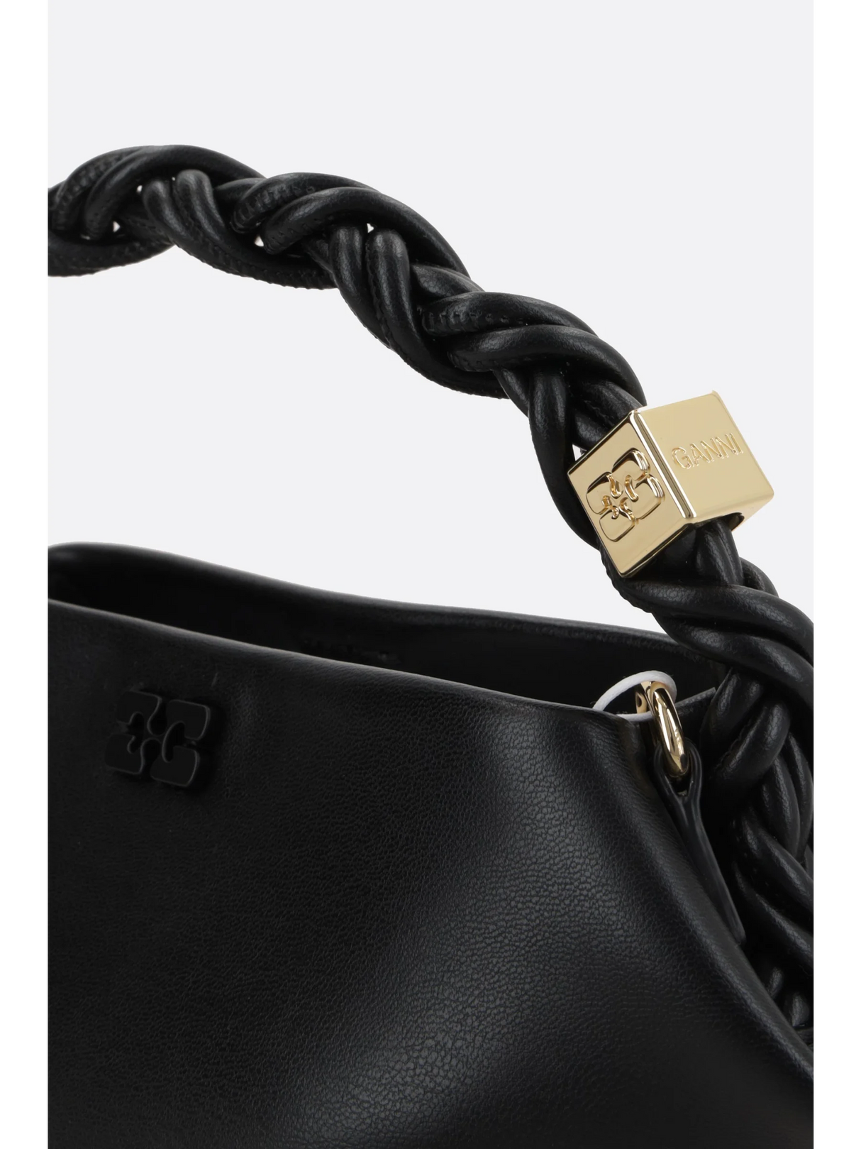 Ganni Bou Mini Recycled Leather Handbag