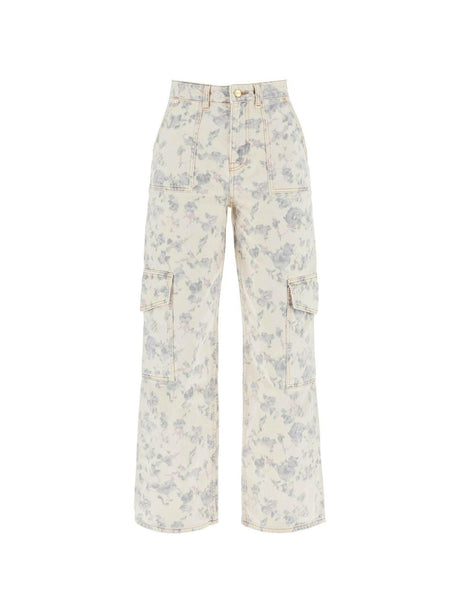 Organic Cotton Floral Print Angi Jeans.