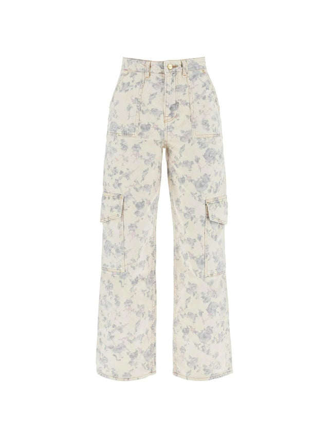 Organic Cotton Floral Print Angi Jeans.