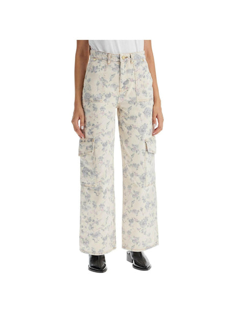 Organic Cotton Floral Print Angi Jeans.