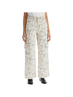 Organic Cotton Floral Print Angi Jeans.