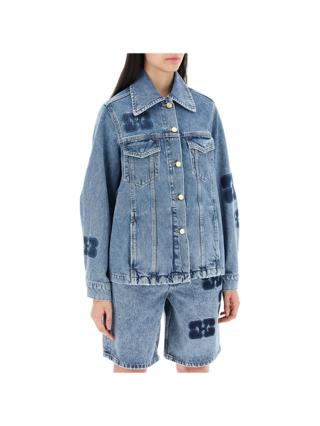 Organic Cotton Patch Denim Jacket.