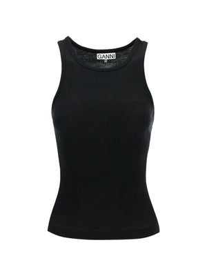 Organic Cotton Rib Tank Top.