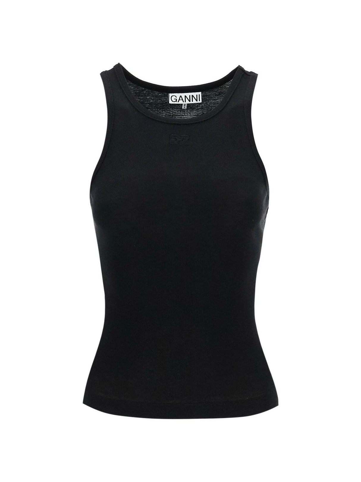 Organic Cotton Rib Tank Top.