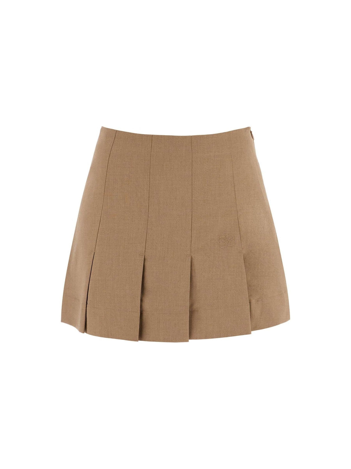 Pleated Mini Sk