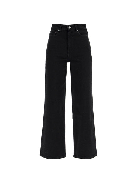 GANNI-Stretch Denim Andi Jeans In Italian -JOHN JULIA.