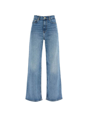 GANNI-Stretch Denim Andi Jeans In Italian -JOHN JULIA.