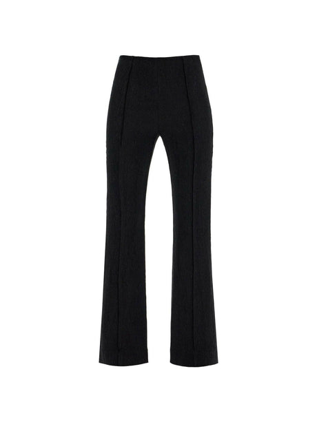 Stretch Viscose Flared Pants.