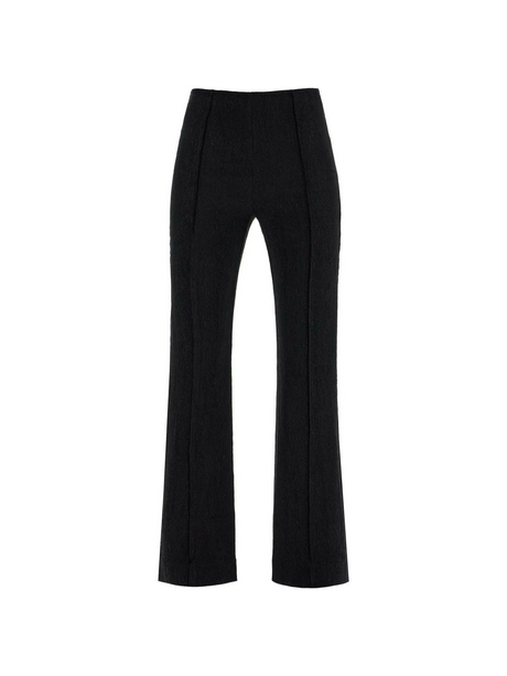 Stretch Viscose Flared Pants.