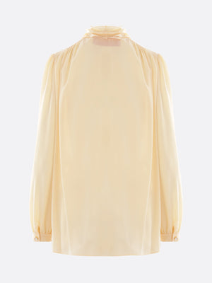 Crepe De Chine Shirt-Valentino Garavani-JOHN JULIA