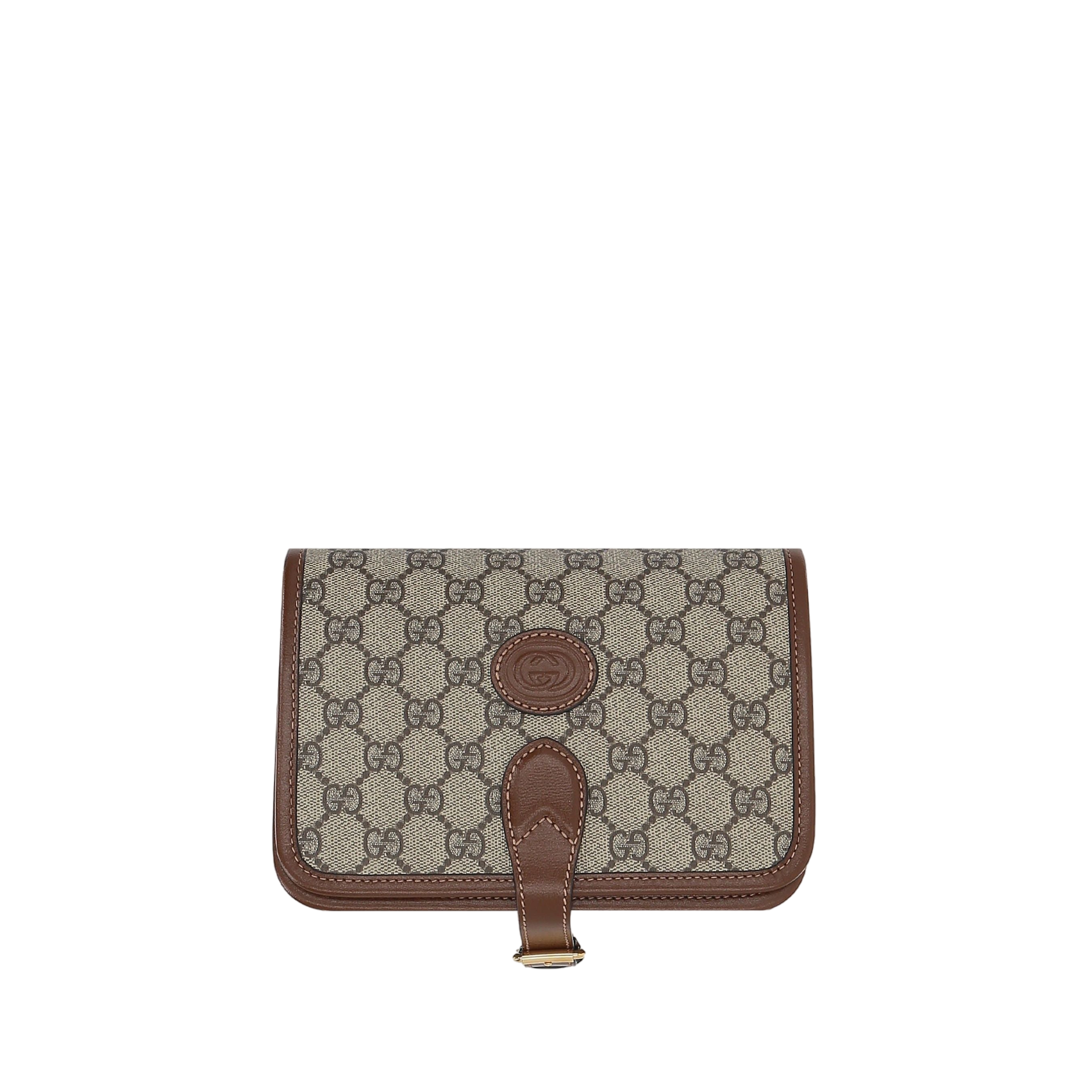 GG Supreme Canvas Mini Crossbody Bag-GUCCI-JOHN JULIA