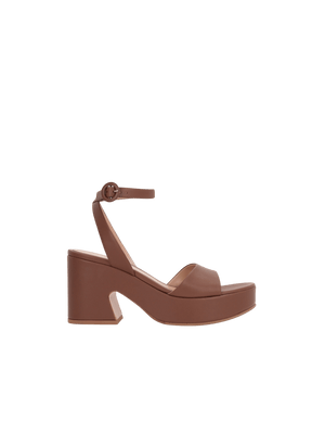 Alma Nappa Platform Sandals-GIANVITO ROSSI-JOHN JULIA