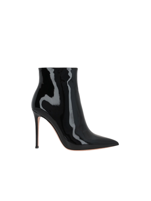 Avril Patent Leather Ankle Boots-GIANVITO ROSSI-JOHN JULIA