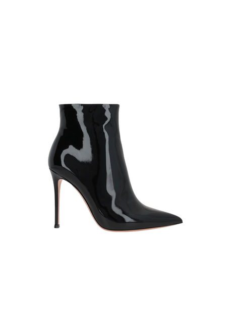 Avril Patent Leather Ankle Boots-GIANVITO ROSSI-JOHN JULIA