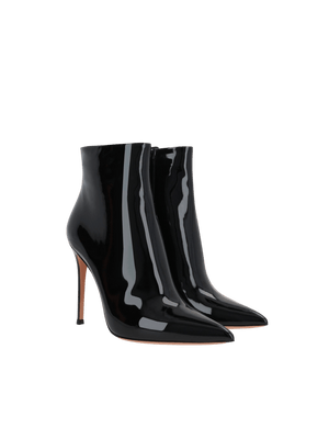 Avril Patent Leather Ankle Boots-GIANVITO ROSSI-JOHN JULIA