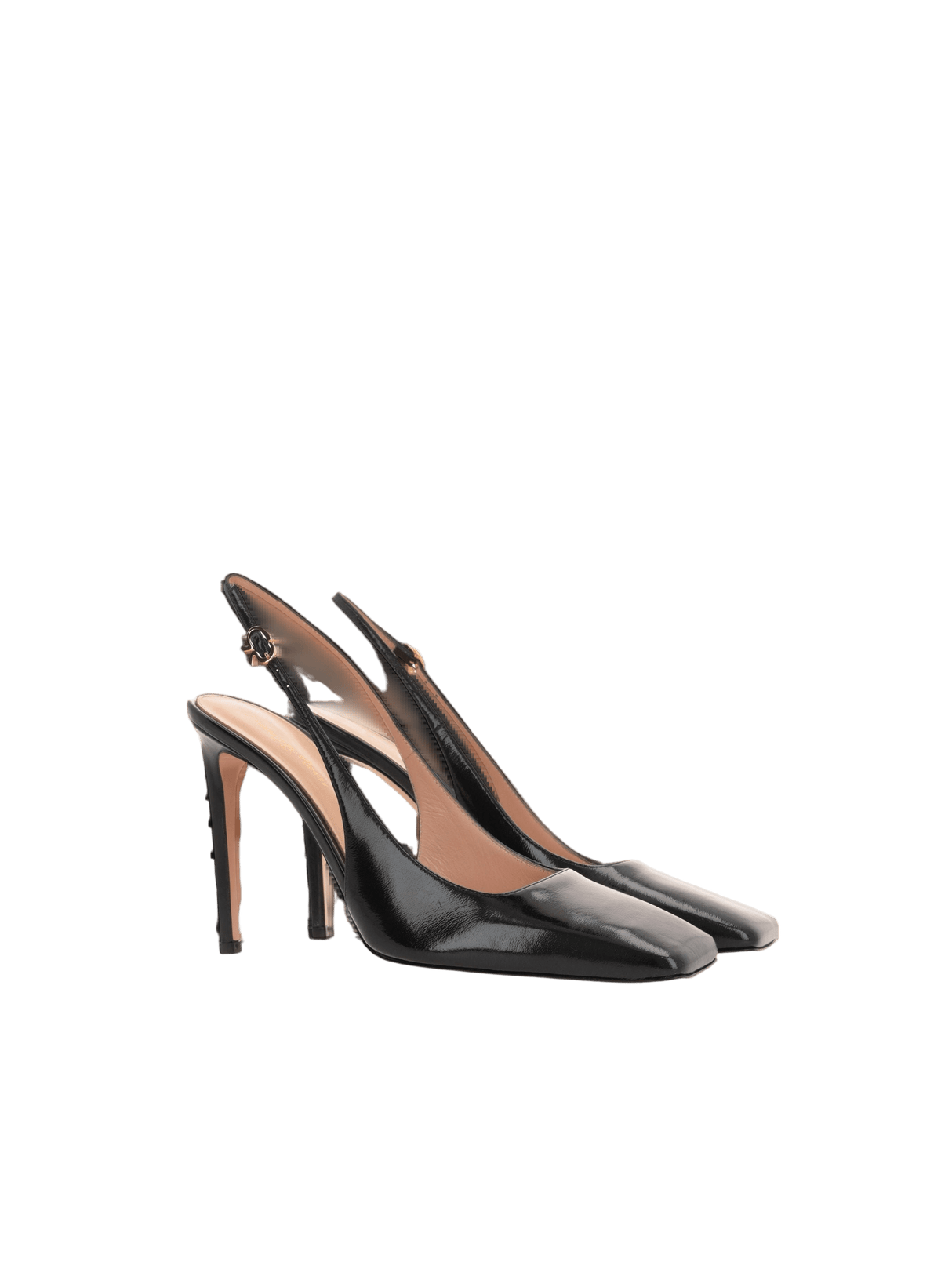 Christina Patent Leather Slingbacks-GIANVITO ROSSI-JOHN JULIA