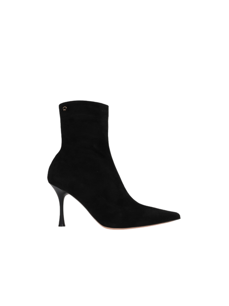 Dunn Suede Ankle Boots-GIANVITO ROSSI-JOHN JULIA