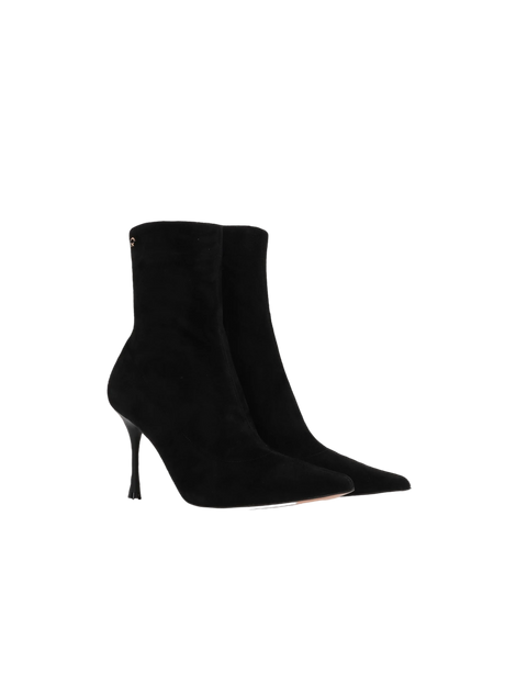 Dunn Suede Ankle Boots-GIANVITO ROSSI-JOHN JULIA