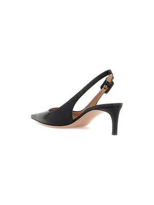 Lindsay Leather Slingback Pumps.