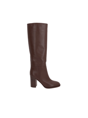 Santiago Smooth Leather Boots-GIANVITO ROSSI-JOHN JULIA