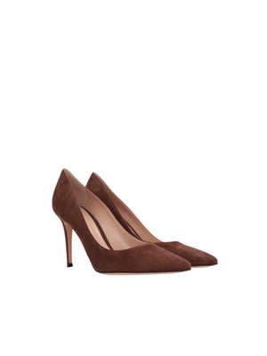 Gianvito Suede Pumps-GIANVITO ROSSI-JOHN JULIA