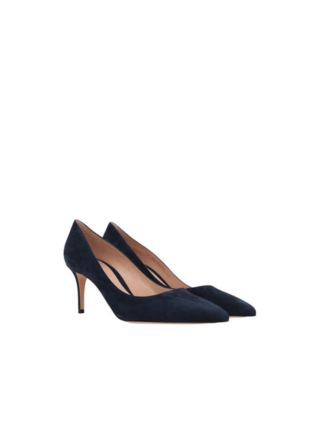 Gianvito Suede Pumps-Gianvito Rossi-JOHN JULIA