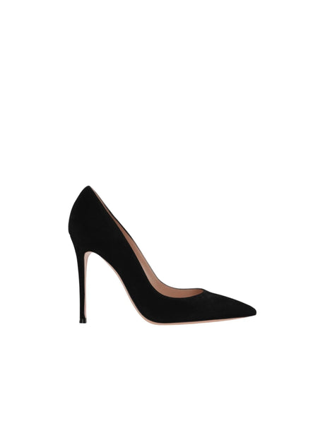 Gianvito Suede Pumps-GIANVITO ROSSI-JOHN JULIA