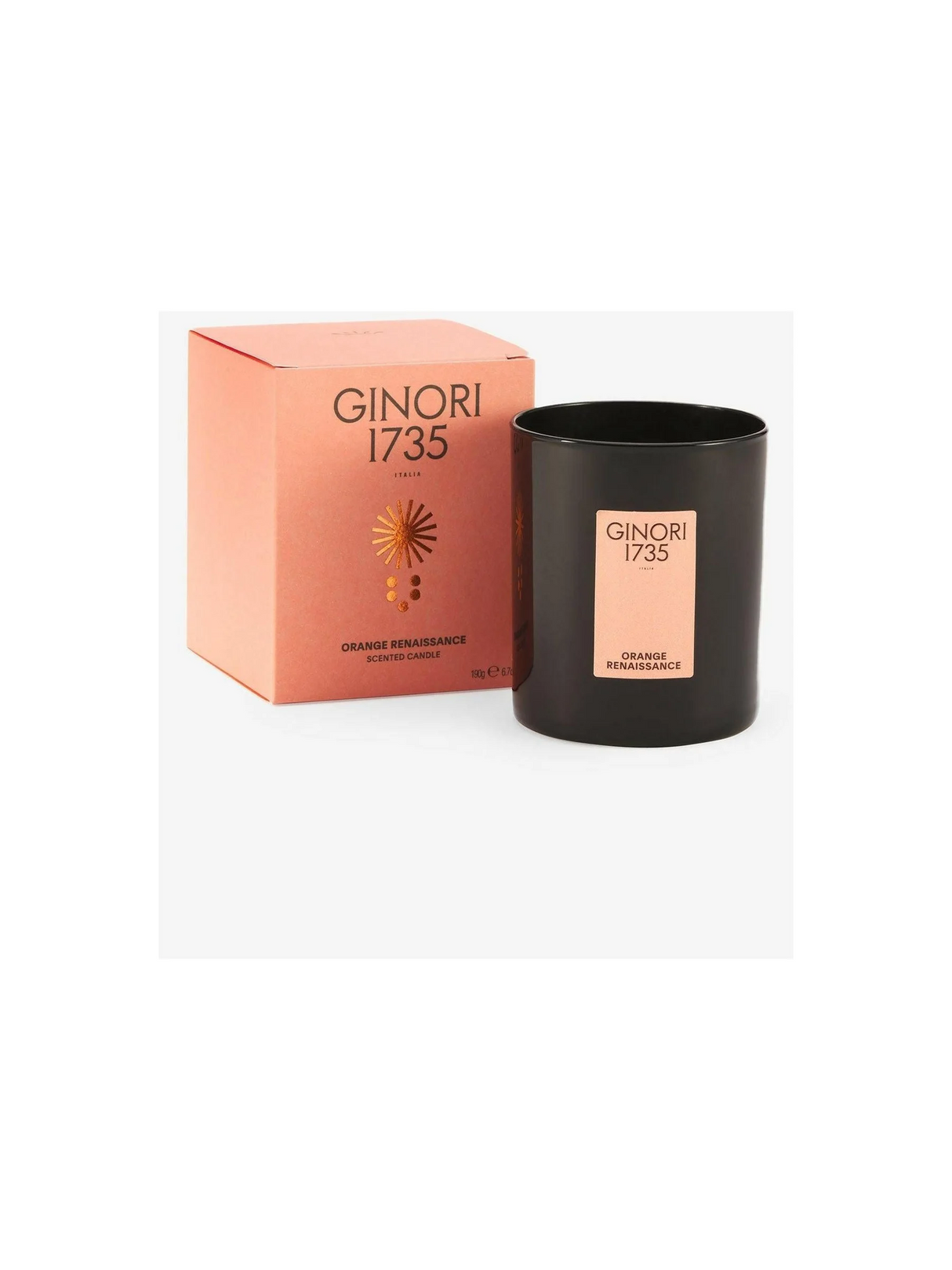 Orange Renaissance Scented Candle Refill For Il Seguace 190 Gr GINORI 1735 JOHN JULIA.