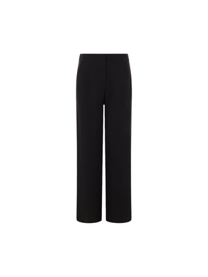 GIORGIO ARMANI-Double Silk-Satin Wide-Leg Trousers-JOHN JULIA