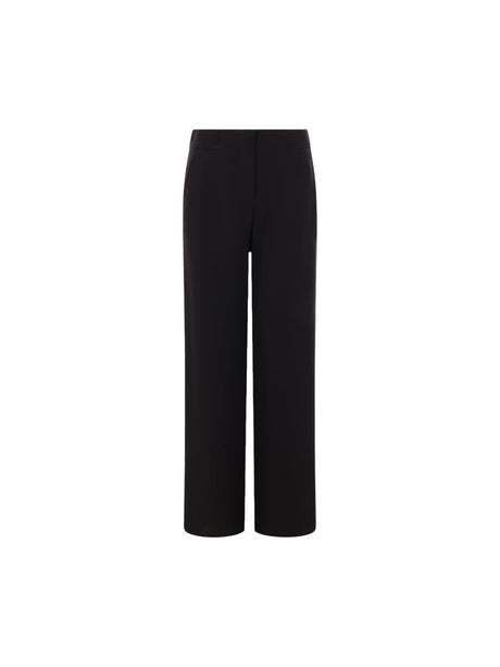 GIORGIO ARMANI-Double Silk-Satin Wide-Leg Trousers-JOHN JULIA