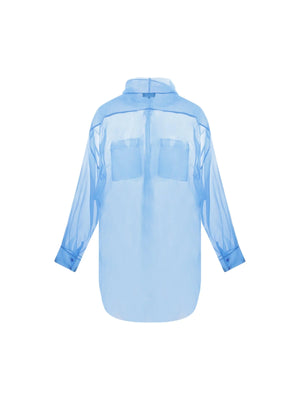 GIORGIO ARMANI-Silk Organza Shirt-JOHN JULIA