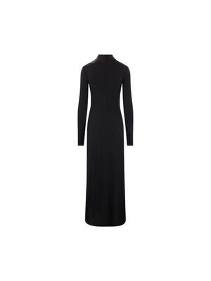 Stretch Jersey Long Dress-GIORGIO ARMANI-JOHN JULIA