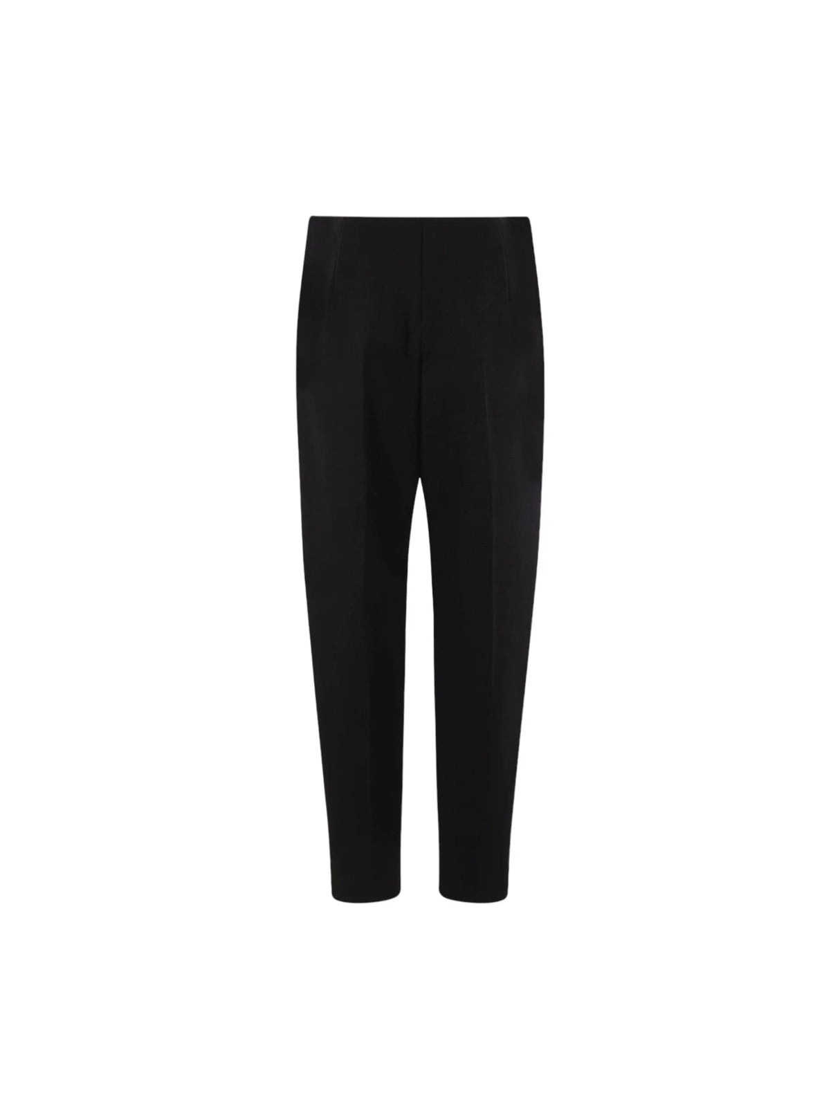 Stretch Wool Straight-Leg Trousers-GIORGIO ARMANI-JOHN JULIA