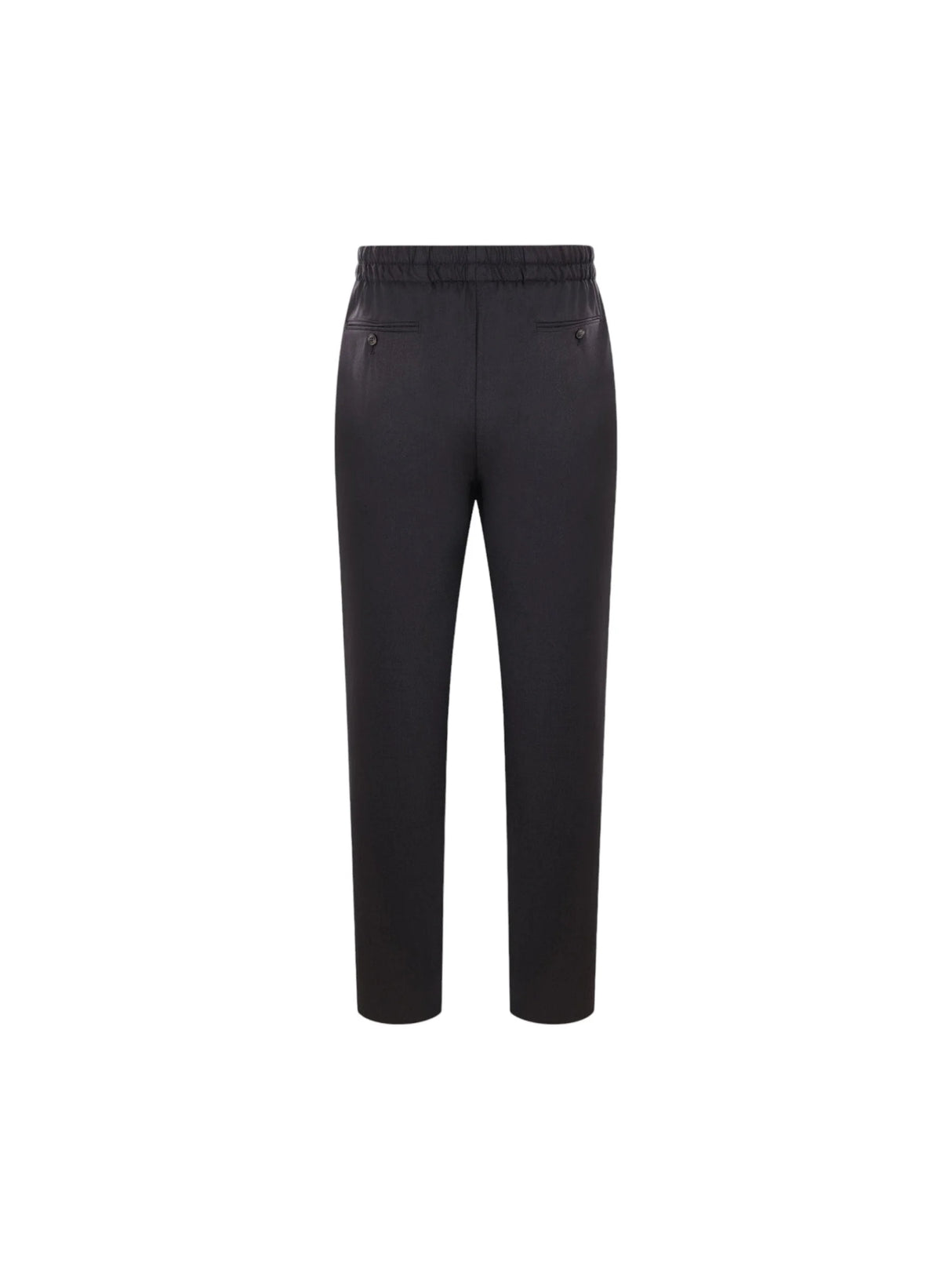 Straight-Leg Wool Cashmere Trousers-Giorgio Armani-JOHN JULIA