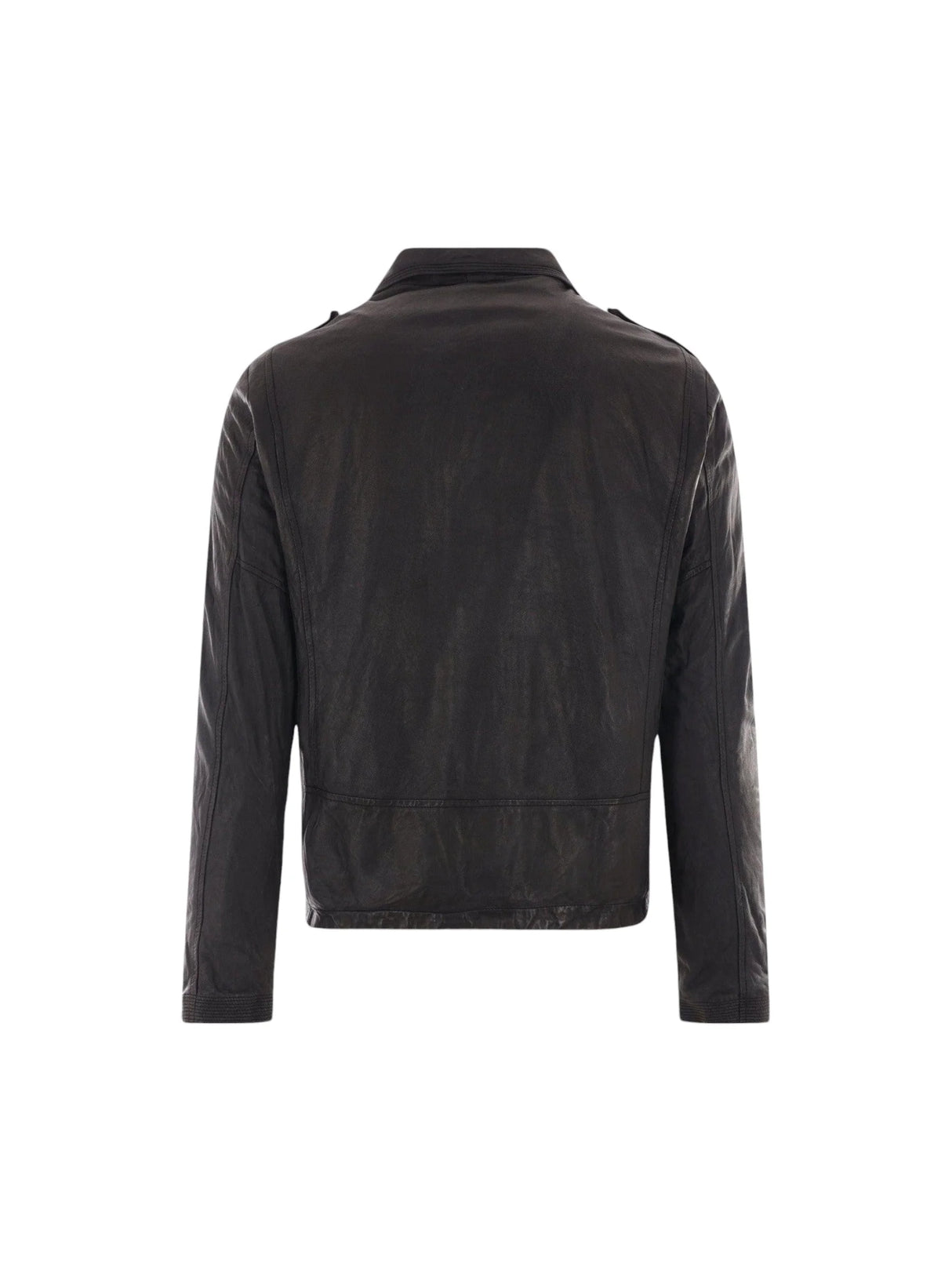 Leather Jacket-GIORGIO BRATO-JOHN JULIA