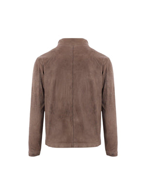 GIORGIO BRATO-Leather Jacket-JOHN JULIA