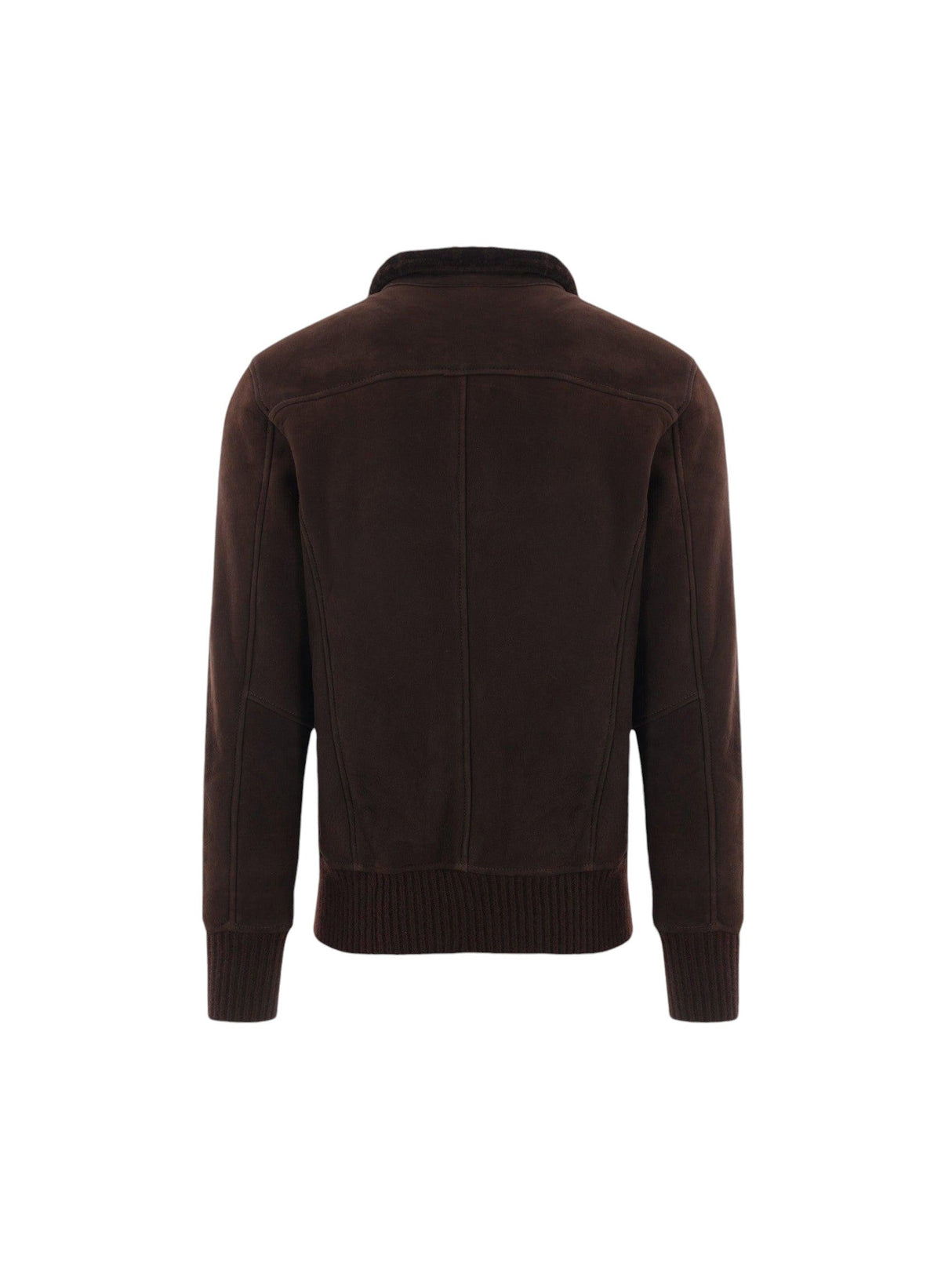 Shearling Bomber Jacket-GIORGIO BRATO-JOHN JULIA