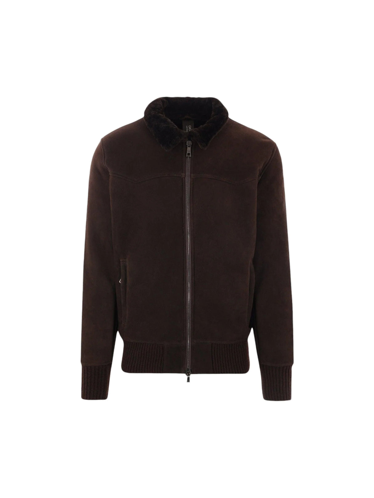 Shearling Bomber Jacket-GIORGIO BRATO-JOHN JULIA