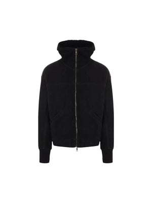 Shearling Hooded Jacket-GIORGIO BRATO-JOHN JULIA