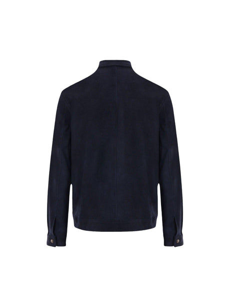 Suede Jacket-GIORGIO BRATO-JOHN JULIA