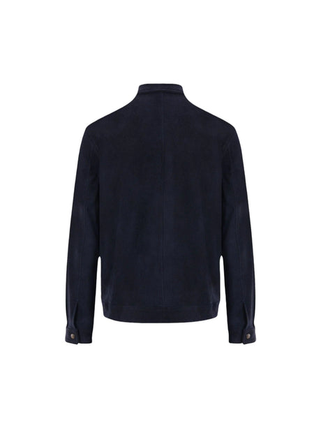 Suede Jacket-GIORGIO BRATO-JOHN JULIA