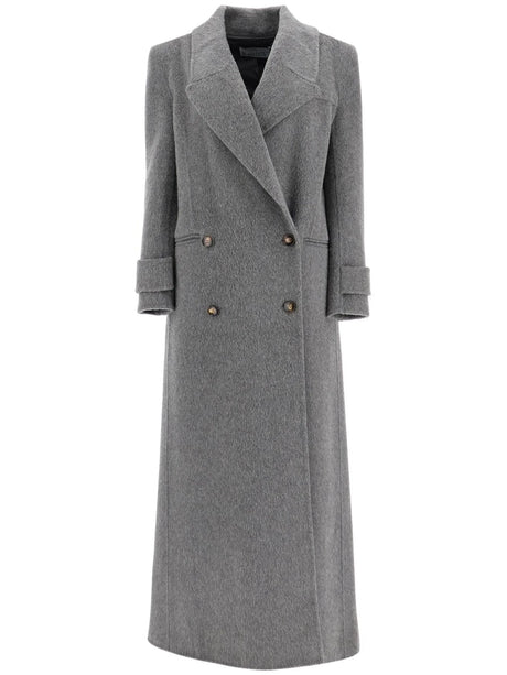 Wool Beaver Coat In Eight