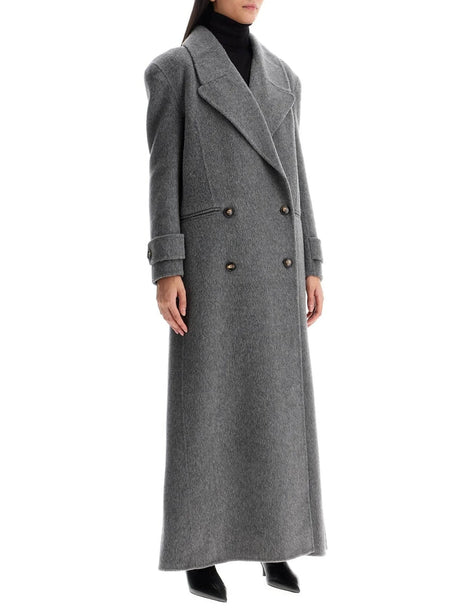 Wool Beaver Coat In Eight