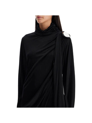 Draped Jersey Mini Dress - Women > Clothing > Dresses > Mini