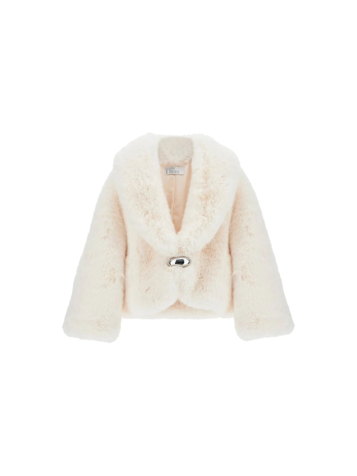 Faux Fur Short Coat-Giuseppe Di Morabito-JOHN JULIA