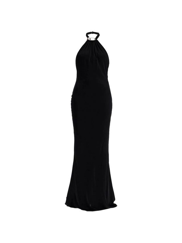 Halterneck Fluid Gown-Giuseppe Di Morabito-JOHN JULIA