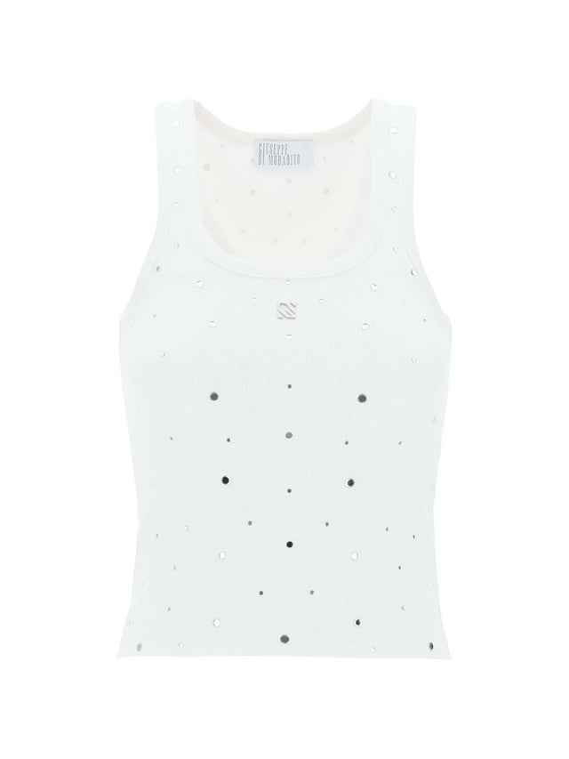 Sleeveless Top With.