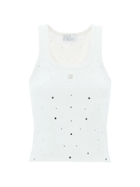 Sleeveless Top With.